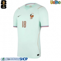 Maglie da calcio Francia Warren Zaire-Emery #18 Seconda Maglia Mondiali 2026  Manica Corta